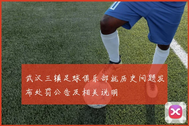 武汉三镇足球俱乐部就历史问题发布处罚公告及相关说明