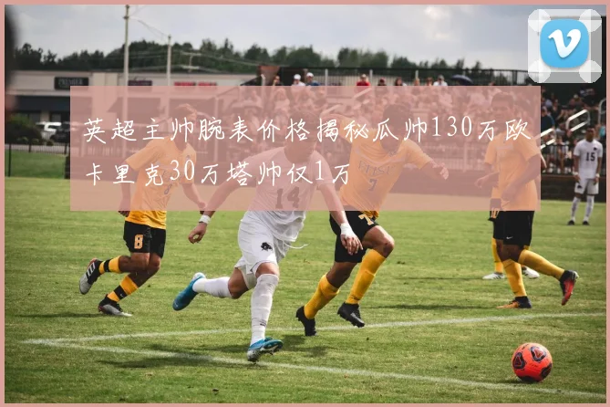 英超主帅腕表价格揭秘瓜帅130万欧卡里克30万塔帅仅1万